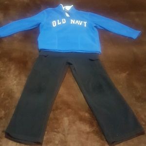 Boys Small 6/7 Fleece Pullover & Pants